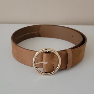 H&M Tan Suede Belt XS